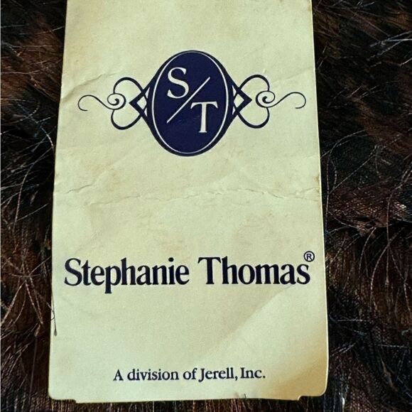 Vintage Stephanie Thomas cardigan Womens sz 14 Animal print metallic fuzzy New - Picture 7 of 14